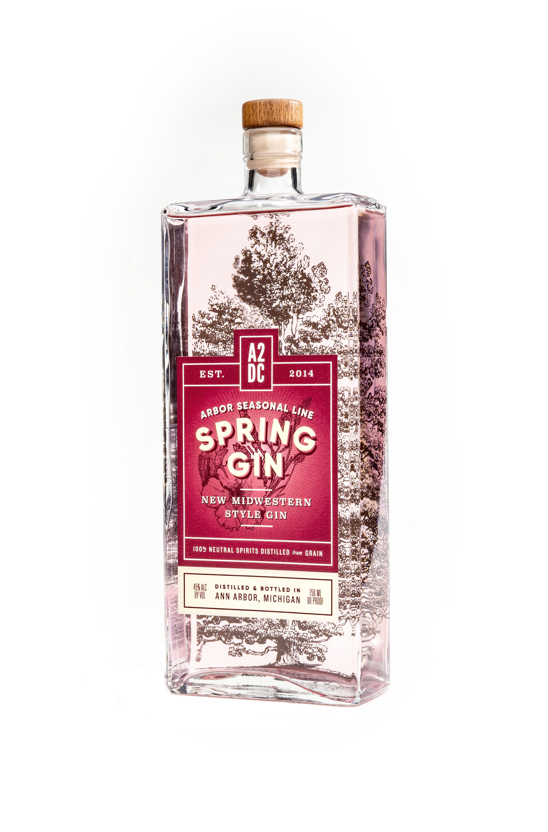 ARBOR SPRING GIN Ann Arbor Distilling Company
